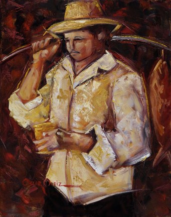 Framed Jibaro De La Costa Print