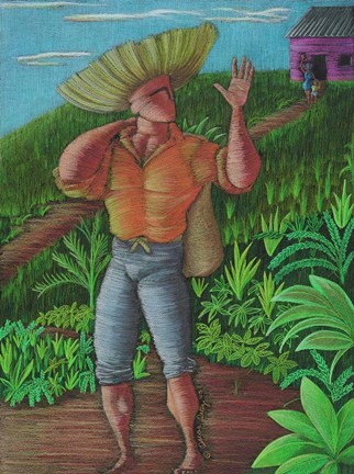 Framed Leaving Home Print