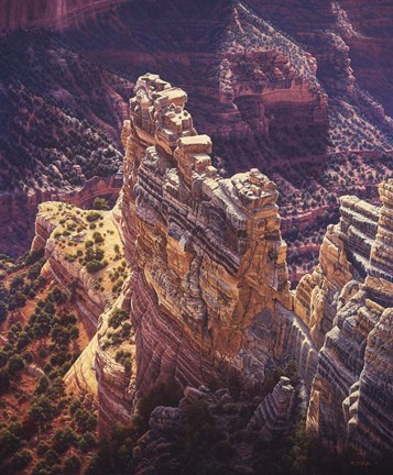 Framed Heart Of Gold Print