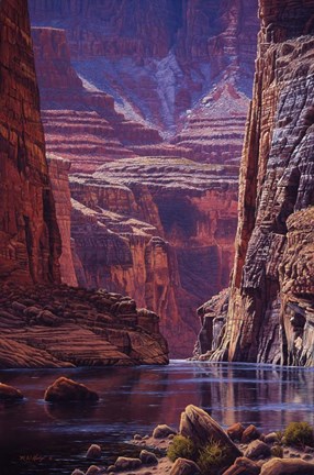 Framed Higher Light Print