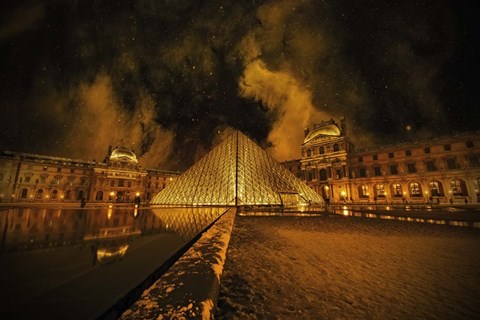 Framed Pyramid Of Hell Print