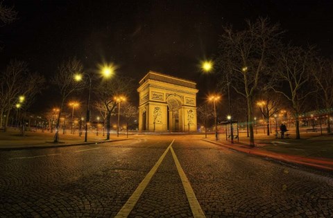 Framed Arc Night Print