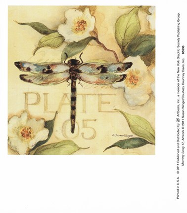 Framed Morning Song 17 Print