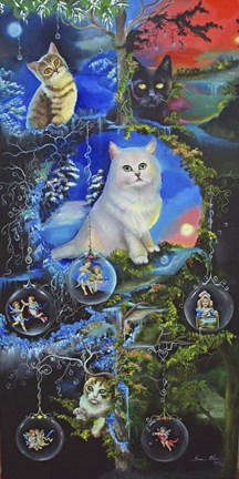 Framed Can You Hear What I Hear Print