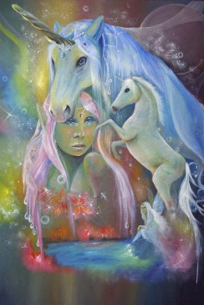 Framed Faecorn Print