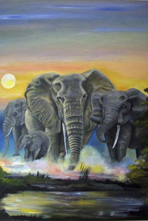 Framed Till Dusk Till Dawn Print