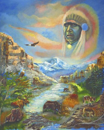 Framed Morning Song Print