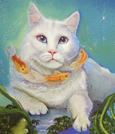 Framed Lady of the Lake Print