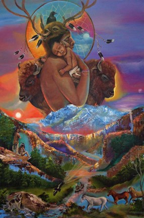 Framed Winds Lullaby Print