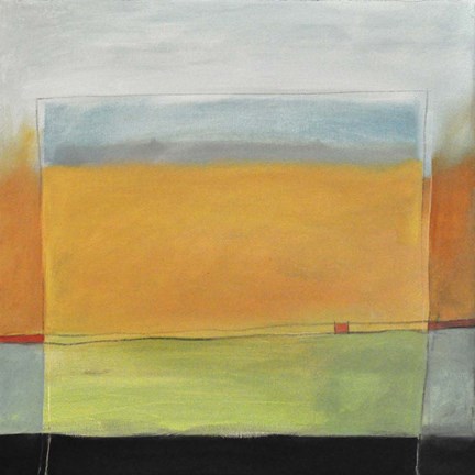 Framed Ahead Behind Alone Print