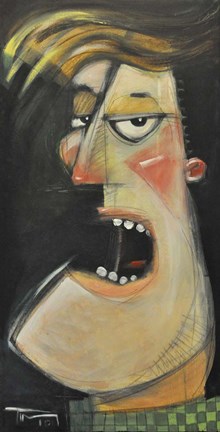 Framed Yacky Jack Print