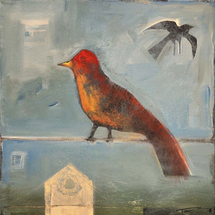 Framed Birds Know 4 Print