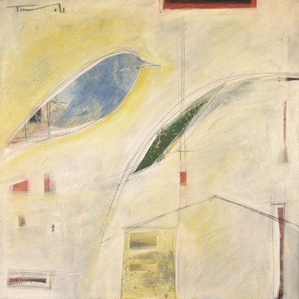 Framed Dwellings Print