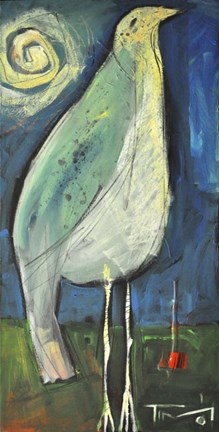 Framed Proud Bird Print