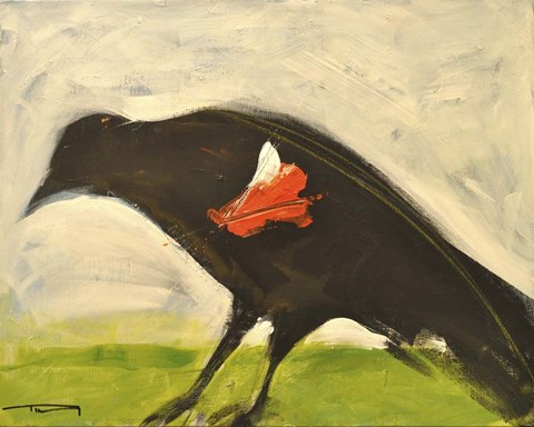 Framed Redwing Muses Print