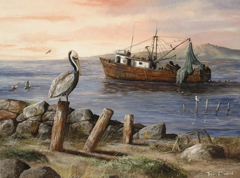 Framed Alejandra Rides Out Print