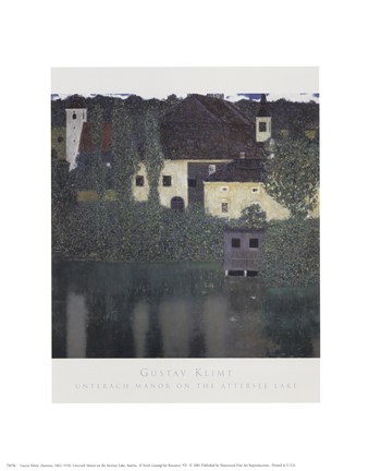 Framed Unterach Manor Print