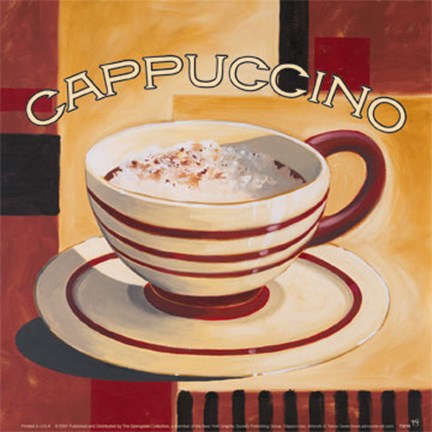 Framed Cappuccino Print