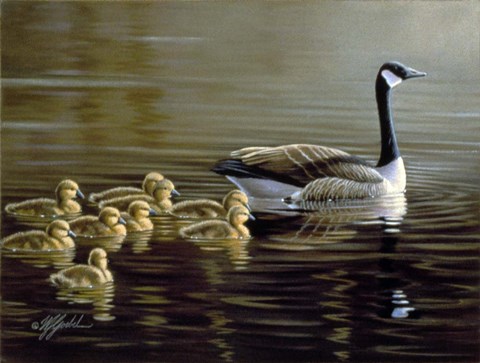 Framed Leading The Way Print