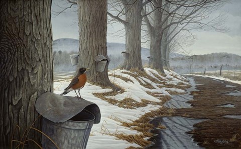 Framed March Into Spring Print