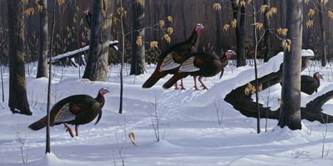 Framed Windfall Crossing Print