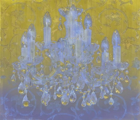 Framed Champagne Ballroom Print