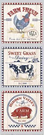 Framed Farm Fresh Print