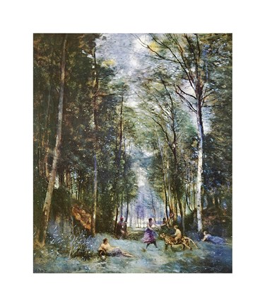 Framed La Bacchanale Print