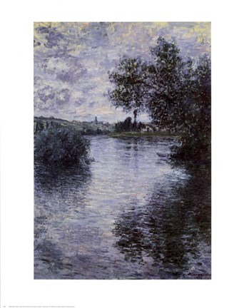 Framed Vetheuil Print