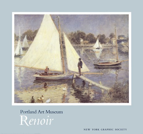 Framed Seine At Argenteuil Print