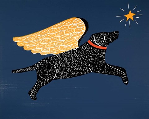 Framed Dreaming Black Print