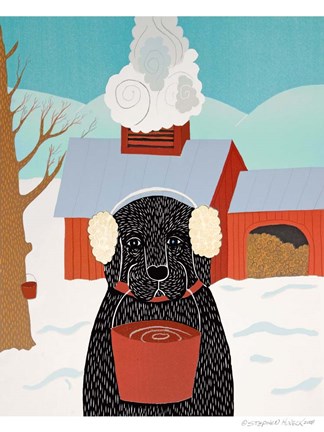 Framed Sugaring Print