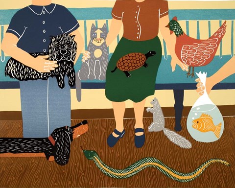 Framed Waiting Room Print