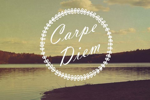 Framed Carpe Diem Print