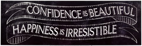 Framed Chalkboard - Irresistible Print