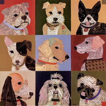 Framed Nine Loves Print