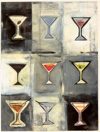 Framed Cosmo Center (Intercont) Print