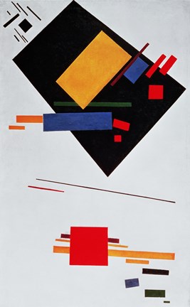 Framed Suprematist Composition, 1915 Print