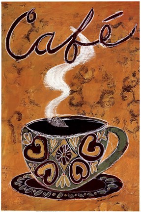 Framed International Cafe Print