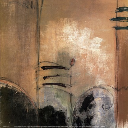 Framed Missing Key I Print