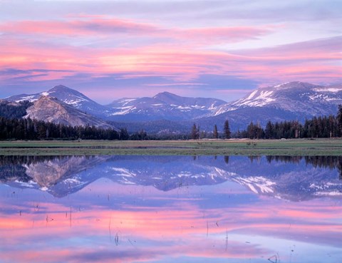 Framed Tuolumne River, CA Print