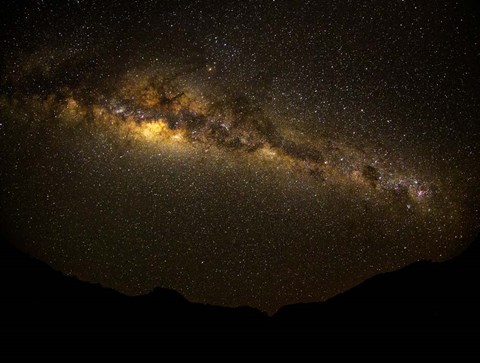 Framed Milky Way, Etosha National Park, Namibia Print