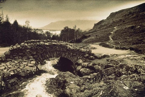 Framed Ashness Bridge, Cumbria, England Print