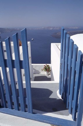 Framed Santorini,  Greece Print
