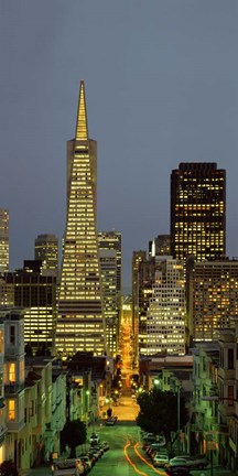 Framed San Francisco, CA Print