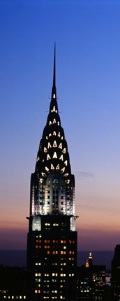 Framed Chrysler Building, Manhattan, New York City Print
