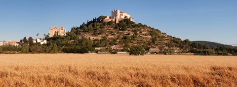 Framed Parish Church of Transfiguracio del Senyor and Santuari de Sant Salvador, Spain Print