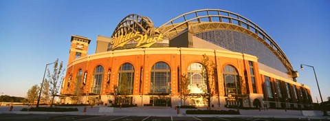 Framed Miller Park, Milwaukee, WI Print