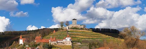 Framed Hohenbeilstein Castle, Baden-Wurttemberg, Germany Print