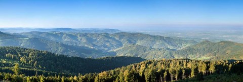 Framed Hornisgrinde Mountain, Black Forest, Baden-Wurttemberg, Germany Print